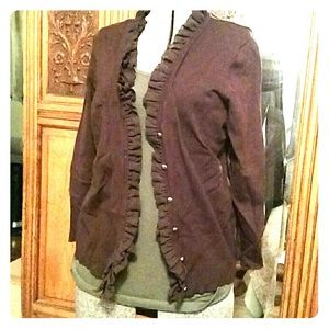 Button front cardigan